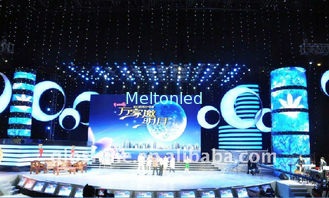 Full Color Electronic Indoor SMD 3 in 1 3528 1R1G1B Led Stage Backdrop Screen